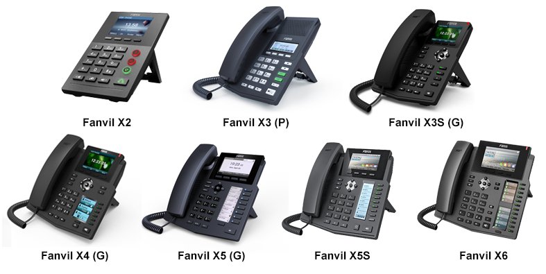 Fanvil X3, Fanvil X4, Fanvil X5, Fanvil X6 provisioning met 3CX