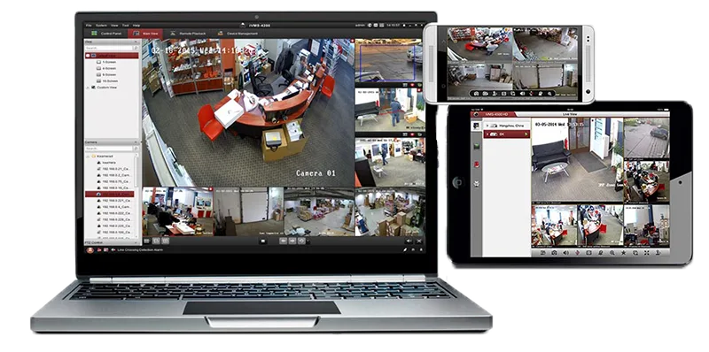 Beveiligingscamera software voor ieder platform