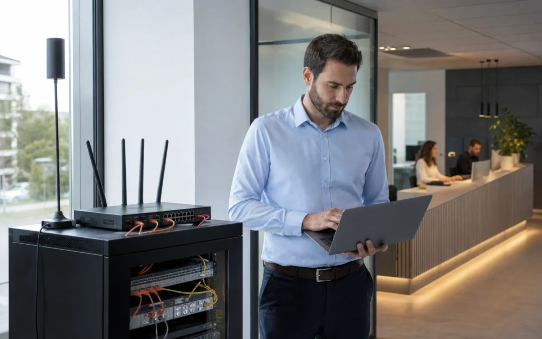 Hoe voorkomt een 5G-back-up uitval van zakelijke telefonie en cloudapplicaties?