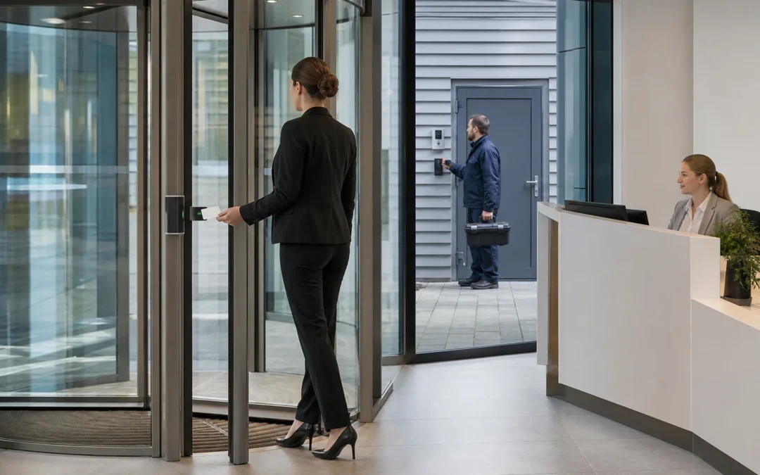 Hoe scheidt u medewerkers, bezoekers en leveranciers binnen toegangscontrole?